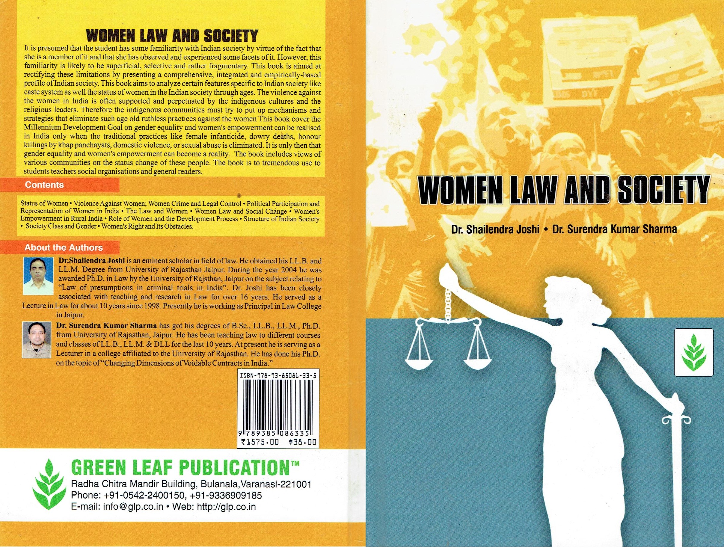 Women Law And Society